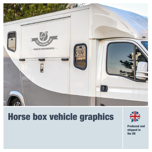 Horse box shield graphics