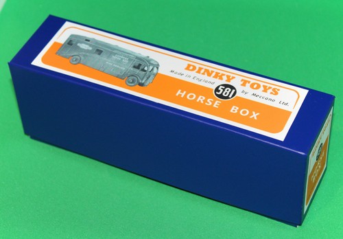 Dinky reproduction box 581 - reproduction,
