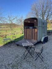 Vintage Mobile Bar Horse Box
