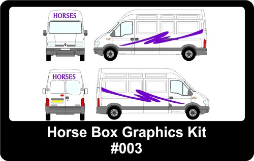 Horse box graphics available - horse,