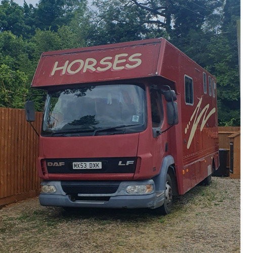 Daf 2003 horsebox over - 2003, 7.5t