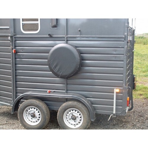 Horse box spare wheel - box, cover